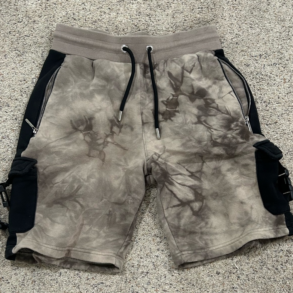 Supply x Demand tie dye shorts